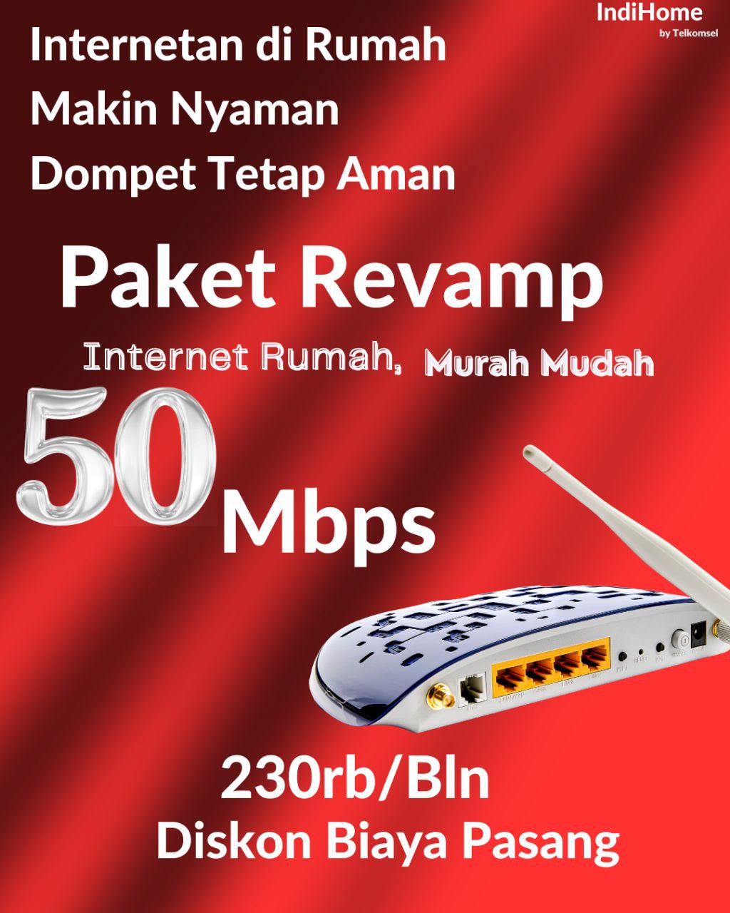 Gambar Paket Revamp 50Mbps